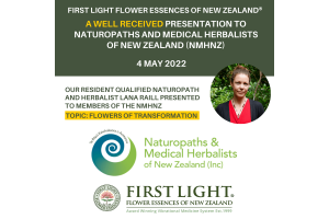 4 May 2022 - Presentation to the Members of the Naturopaths and Medical Herbalists of New Zealand (NMHNZ)